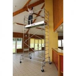 Echafaudage roulant Tubesca-Comabi JUNIOR 200 -Pas Cher Materiel de chantier Magasin AFD 104133