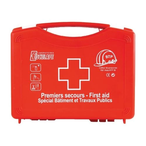 Trousse de secours Esculape ASEP BTP 10 - 7221405 4 Trousse de secours Esculape ASEP BTP 10 - 7221405 – Image 2