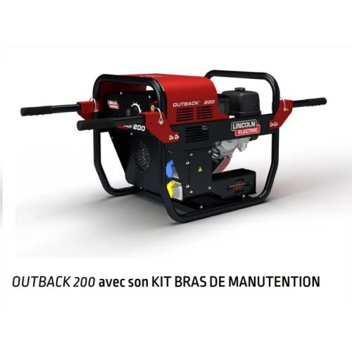 Accessoires Lincoln pour groupe de soudage OUTBACK 200 3 Accessoires Lincoln pour groupe de soudage OUTBACK 200