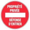 Panneau d’interdiction Novap rond -Pas Cher Materiel de chantier Magasin AFD 117789