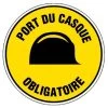 Panneaux de signalisation Novap port obligatoire -Pas Cher Materiel de chantier Magasin AFD 117804
