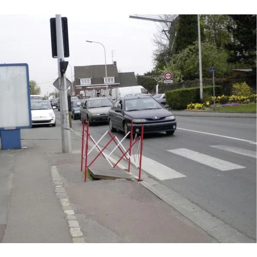 Barrière de regard extensible Viso en acier - BAR002RB 5 Barrière de regard extensible Viso en acier - BAR002RB – Image 3