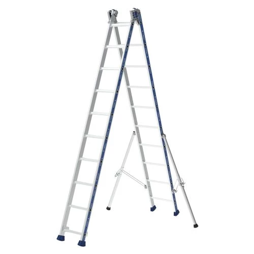 Échelle Tubesca-Comabi Platinium transformable Plus 2 plans 3 Échelle Tubesca-Comabi Platinium transformable Plus 2 plans