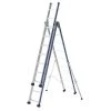 Echelle Tubesca-Comabi Platinium transformable Plus 3 plans 1 Echelle Tubesca-Comabi Platinium transformable Plus 3 plans -Pas Cher Materiel de chantier Magasin AFD 123784