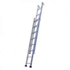 Echelle Tubesca-Comabi Platinium coulisse à main 2 plans à crochets à fixer