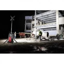 Tour d'éclairage de chantier double alimentation Milwaukee MX FUEL MX FTL-601 + batterie MXF XC406 -Pas Cher Materiel de chantier Magasin AFD 145621