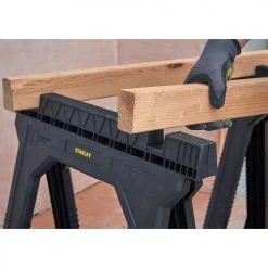 Lot de 2 tréteaux pliables Stanley JUNIOR - STST1-70355 -Pas Cher Materiel de chantier Magasin AFD 94244